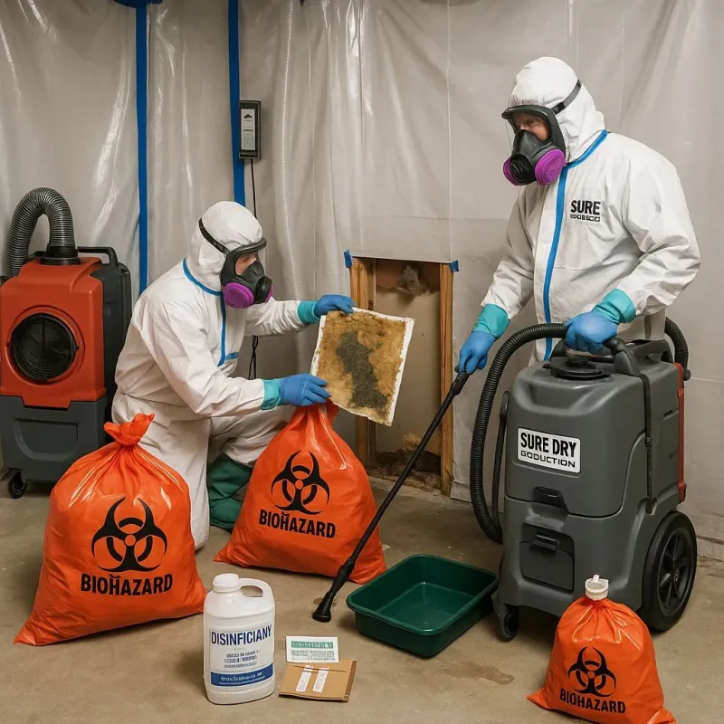 Contaminated Water Handling Protocols process in Barnwell County, SC