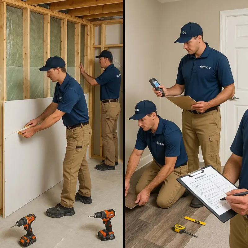 Repairs and Reconstruction process in Barnwell County, SC